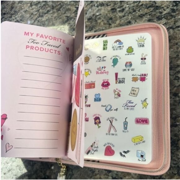 NIB RARE Limited Edition Too Faced Boss Lady Beauty Agenda Set Makeup Kit - Picture 13 of 16